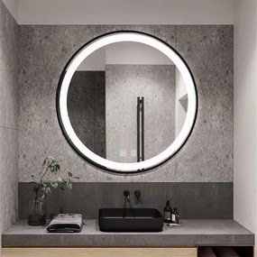 LED Tükör 70cm MMJ Black