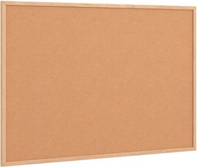 vidaXL parafa tábla tömör fenyőfa kerettel 80 x 55 cm