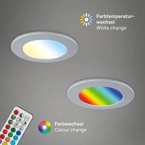 Briloner - KÉSZLET 3x LED Dimmelhető fürdőszobai lámpa LED/4,8W/230V IP65