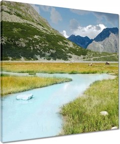 Vászonkép 50x50 Alpok