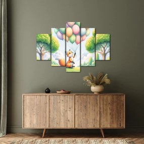 Kép – Boldog róka (150x105 cm)