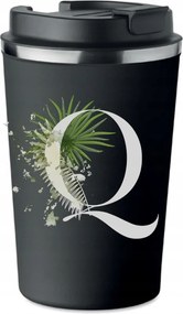 Prémium termo bögre fekete Q Betűvel Queen Queen KT_197_cz