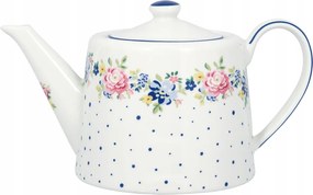 Laura White Green Gate teáskanna, 1000 ml