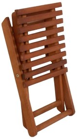 Barna kerti szék szett 2 db-os Tacoma – Garden Pleasure