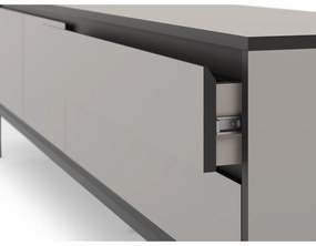 Szürke-bézs TV-állvány 180x55 cm Lorenza – Marckeric