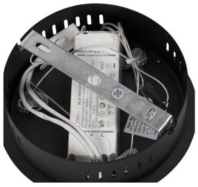 Paul Neuhaus 2472-18 - LED Dimmelhető csillár zsinóron ROMAN LED/30W/230V fekete