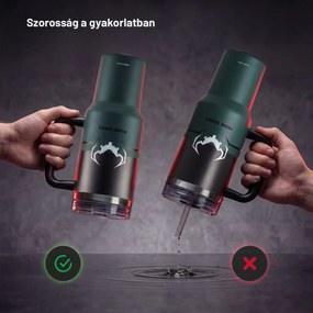 Füles termoszbögre zöld Diablo Ghotic Green