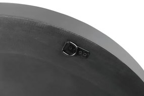 Eglo 425062 - BONTANG fali tükör Ø 90 cm fekete/arany