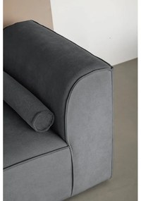 Szürke sarokkanapé (jobb oldali) Flex Felix – Miuform