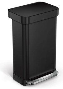 Acél pedálos szemetes 45 l – simplehuman