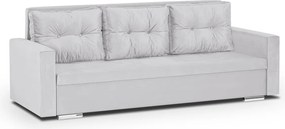 FELIX Háromszemélyes kinyitható kanapé Világosszürke