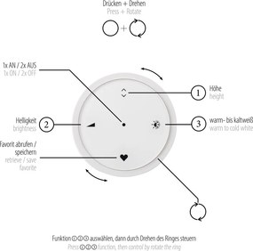 Paul Neuhaus modern függeszték pure e-loop sárgaréz pln2550-60