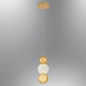 CREMONA kábeles LED csillár LED/5W/230V 3000K arany