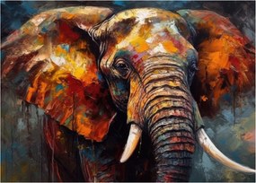 Kép - Egy elefánt festése (70x50 cm)