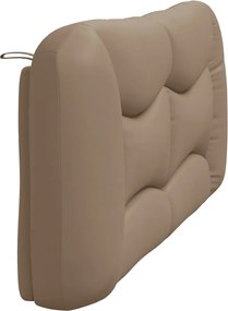 cappuccino színű műbőr fejtámla párna Hvar 180 cm