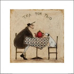 Művészeti nyomat Sam Toft - Tea for Two