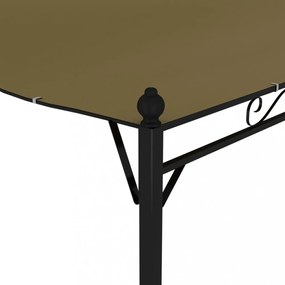 tópszínű napellenző 3 x 2,4 m 180 g/m²