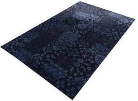Britney klasszikus patchwork szőnyeg exclusive kék 140 x 200 cm
