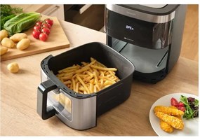 Sencor légkeveréses fritőz 9 l 1700W 230V fekete/matt króm