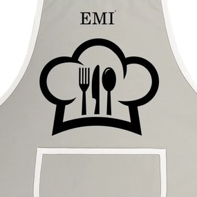 EMI Chef konyhai kötény, Szürke