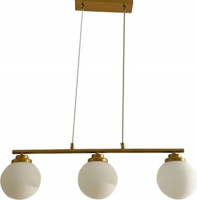 Függőlámpa Mennyezeti Csillár Gömbök Modern arany Led 3*G9 nappaliba