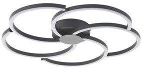 Brilliant - LED Dimmelhető mennyezeti lámpa FICO LED/32W/230V átm. 57 cm fekete