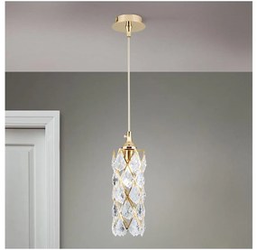 Orion - RITA függeszték 1xG9/40W/230V, arany