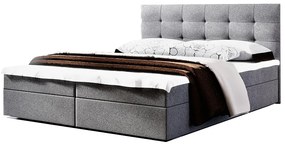FADO 2 kárpitozott ágy + ágyrács + matrac, 160x200, cosmic 160