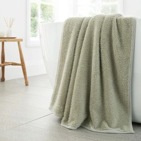 Világoszöld pamut fürdőlepedő 70x127 cm Soft Zero Twist Spa Towel – Bianca