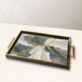 Üveg tálca, 38×24 cm – TPA10014