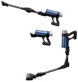 Rowenta - Botporszívó X-FORCE FLEX ANIMAL AQUA AUTO 4in1 250W/230V fekete/kék