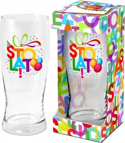 Pokal Betűk Elegáns Ajándék Szülinaposnak Száz Éves Születésnapra 500 ml