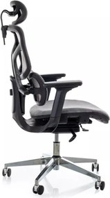 EQ-1 forgószék szürke/króm