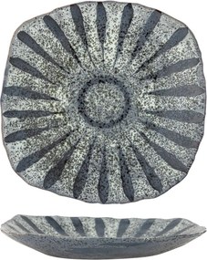 Szürke szervírozó kőedény tányér ø 32 cm Ramie – Bloomingville