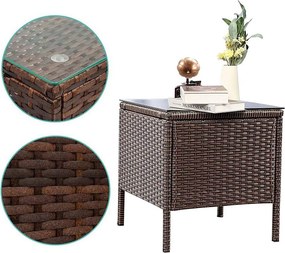 Polyrattan kerti bútor szett