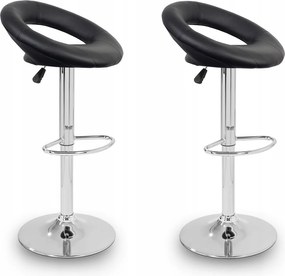 Aga 2x Bárszék MR2036 Fekete