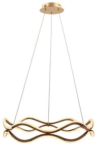 LED csillár zsinóron VAVE LED/28W/230V rózsaarany