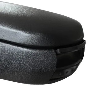 Könyöktámasz VW PASSAT B5 - fém adapter, fekete, öko-bőr