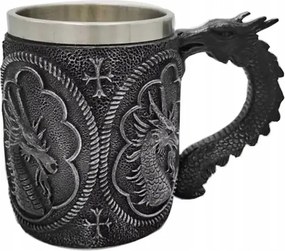 Epikus Bögre Sárkány Pikkely Rozsdamentes Acél 400ML Larp Rpg