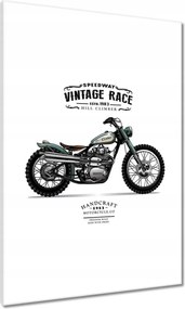 Vászonkép 70x100 Motorkerékpár Antik Vintage