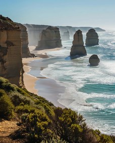 Poszter 40x50cm Szél ösvény