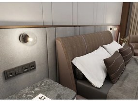 Fali lámpa ROSSI 1xE14/10W/230V fekete/átlátszó