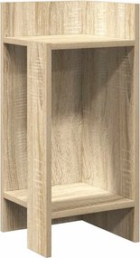vidaXL sonoma tölgy kisasztal polccal 25,5 x 27 x 60 cm