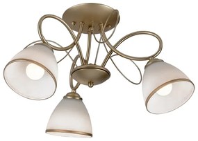 Brilagi - Felületre szerelhető FRED csillár 3xE27/60W/230V Ø59 cm arany