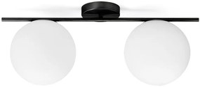 Miloox Jugen Black mennyezeti lámpa 2x40 W fehér 1744.201