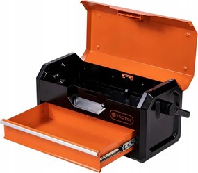 21,5” Fém szerszámosláda Tactix fiókkal