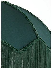 Petróleum színű függőlámpa textil búrával ø 40 cm Malacia – Light &amp; Living