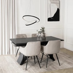 Szürke Bársony Étkezőszék. MODESTO