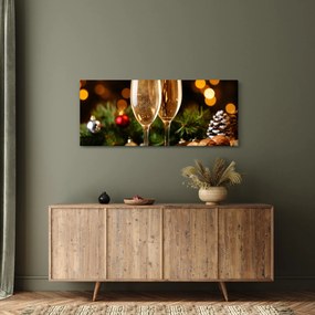 Kép - Egy pohár pezsgő (120x50 cm)