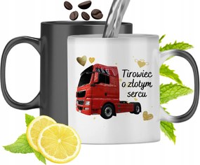 Mágikus Bögre Teherautóknak Színváltós, fényképes nyomattal